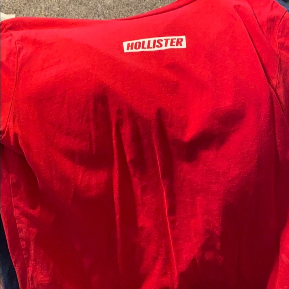 Hollister Red Long Sleeve